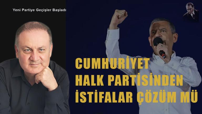 Cumhuriyet Halk Partisinden istifalar Çözüm mü Köşe Yazısı Öne Çıkan Görsel