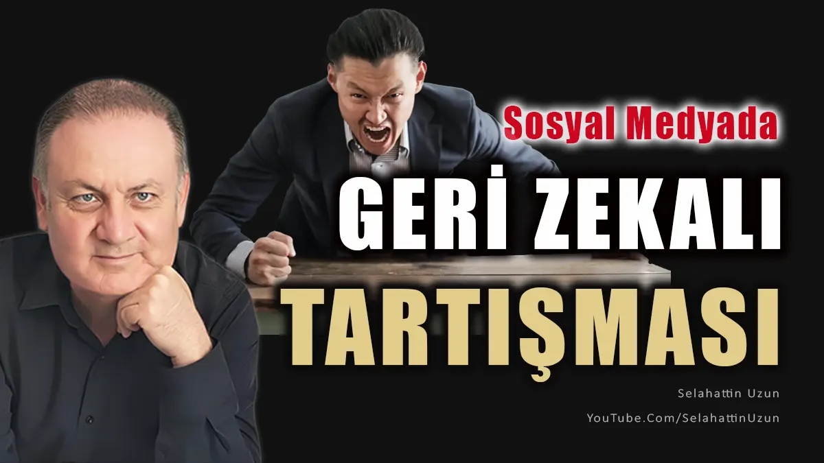 Sosyal medyada süre gelen "Geri Zekalı Tartışması" köşe yazısı öne çıkan görseli.